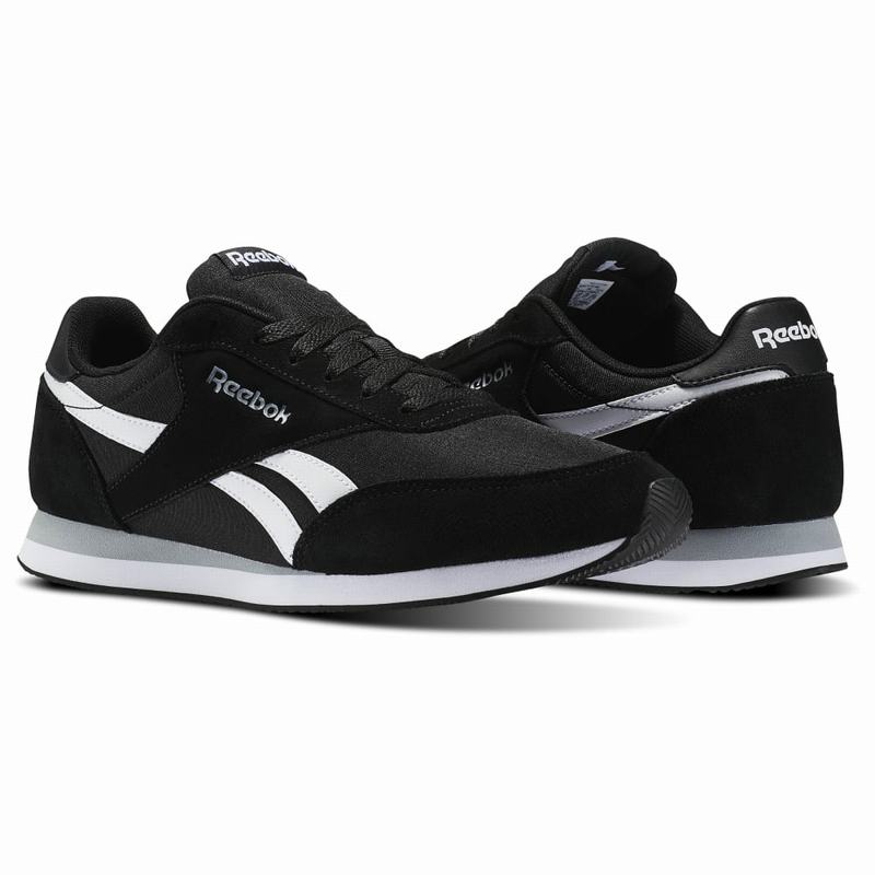 Reebok Royal Classic Jogger 2 Tenisky Panske - Čierne/Biele/Siva ER1001GC